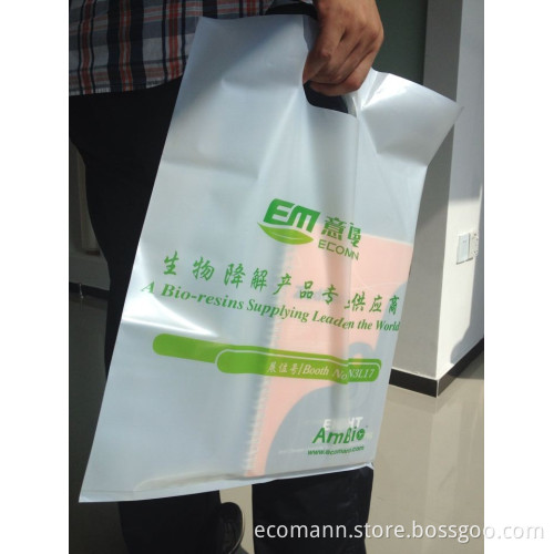 Biodegradable and Compostable Die Cut Handle Bag